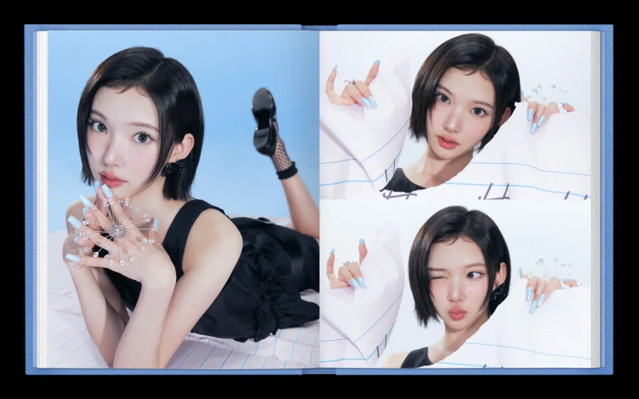Jiwoo, FOCUS era photobooth shot